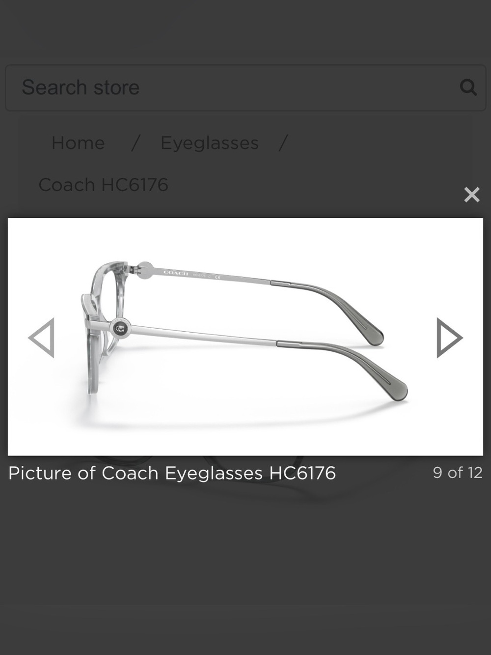 Coach Eyeglasses HC6176 - Women - Picture 4 of 12